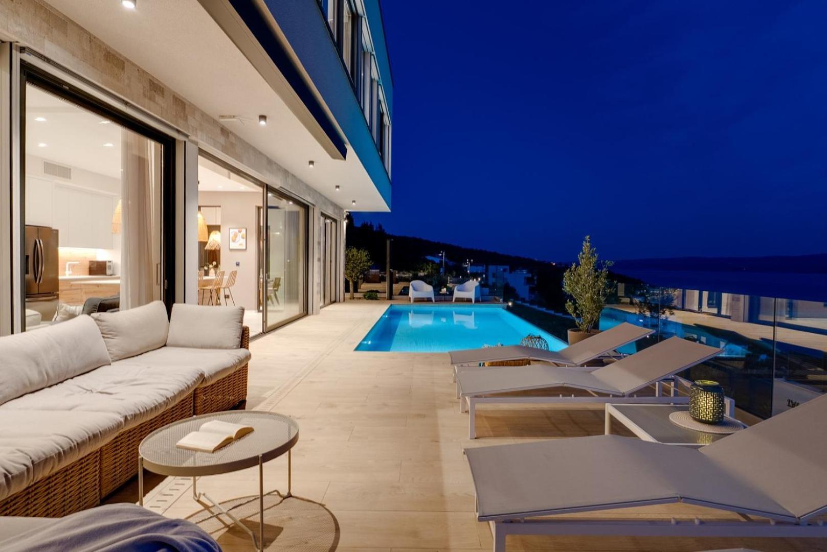 New! Ocean View Villa Jesenice  Ngoại thất bức ảnh