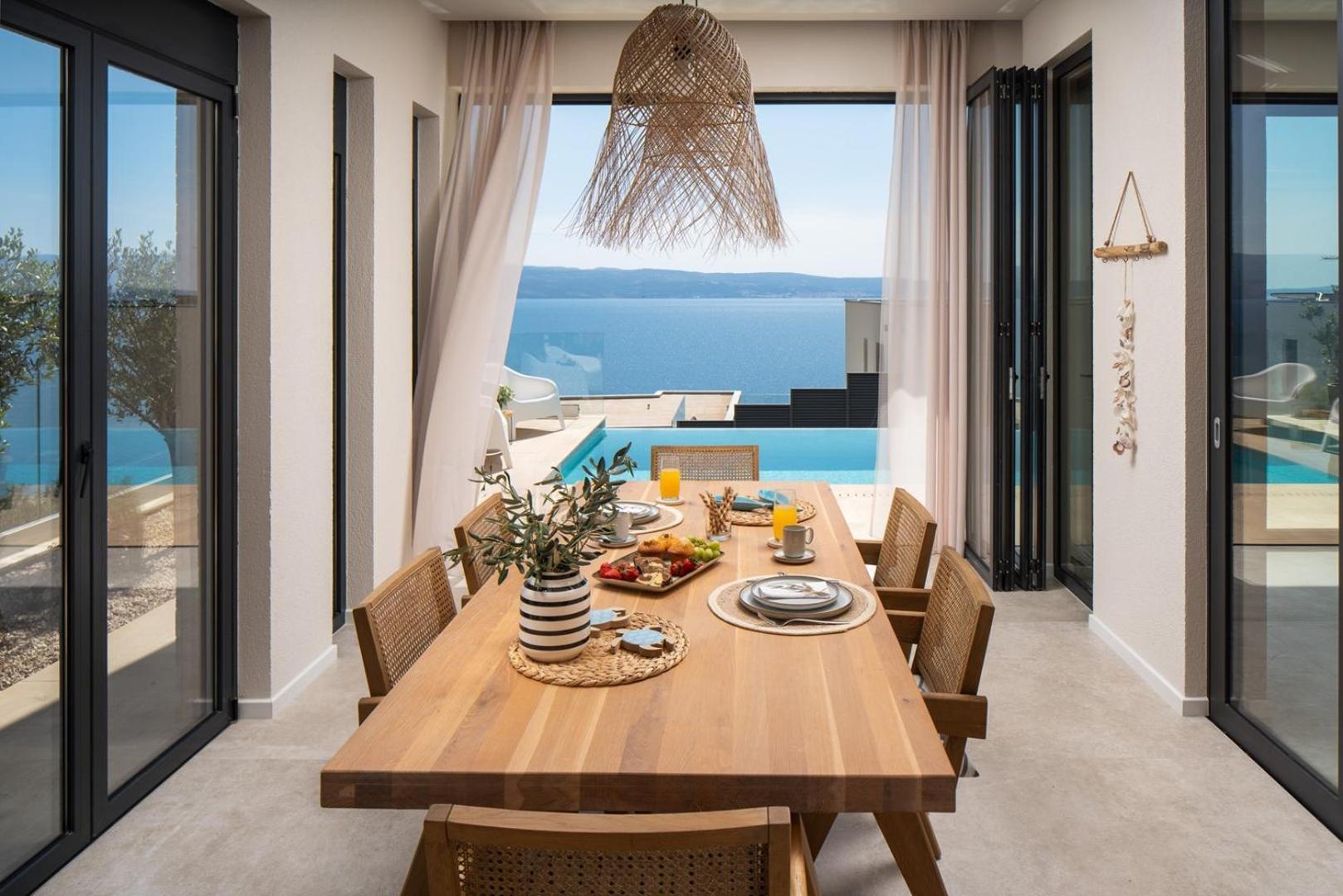 New! Ocean View Villa Jesenice  Ngoại thất bức ảnh