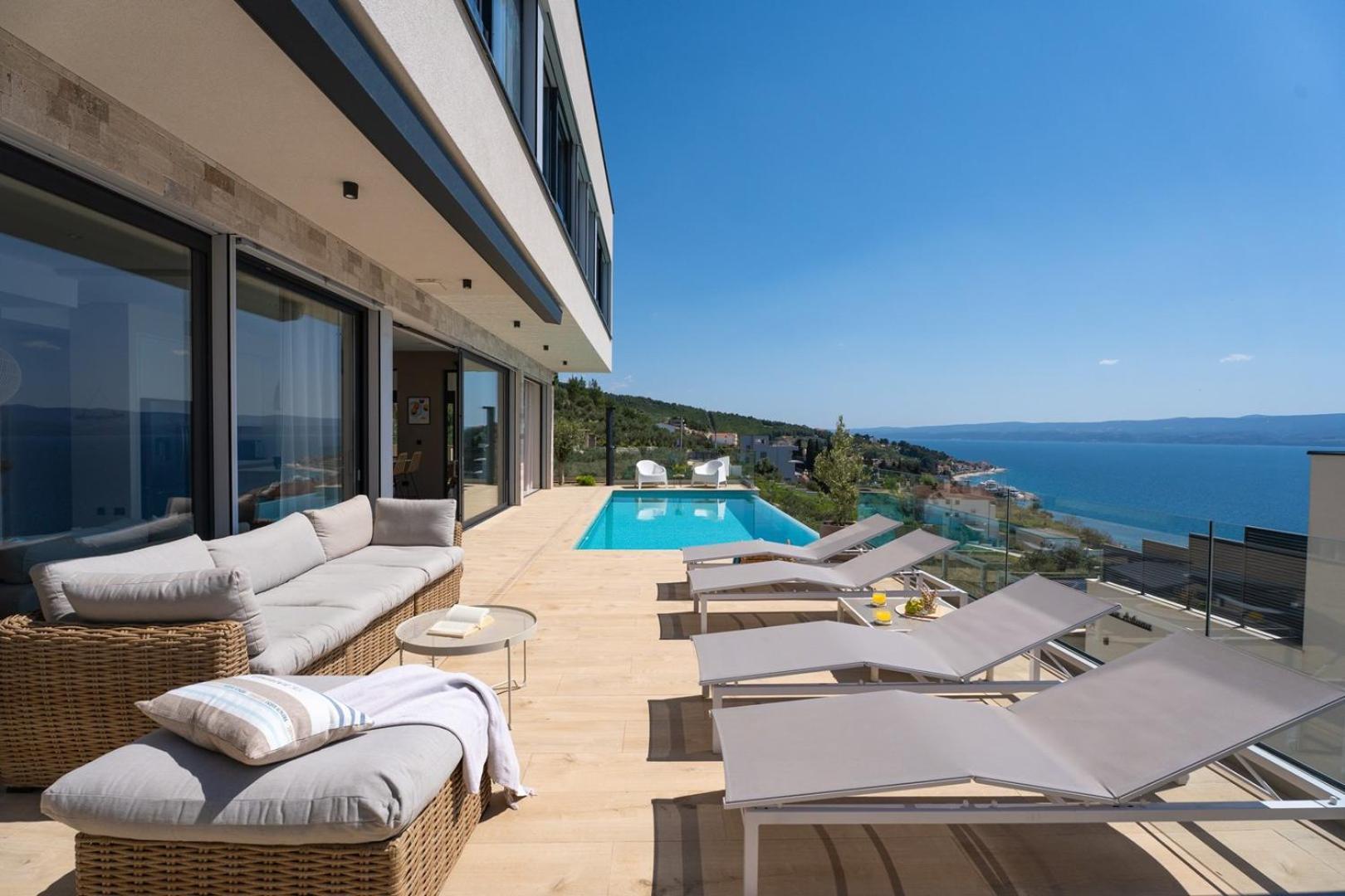 New! Ocean View Villa Jesenice  Ngoại thất bức ảnh