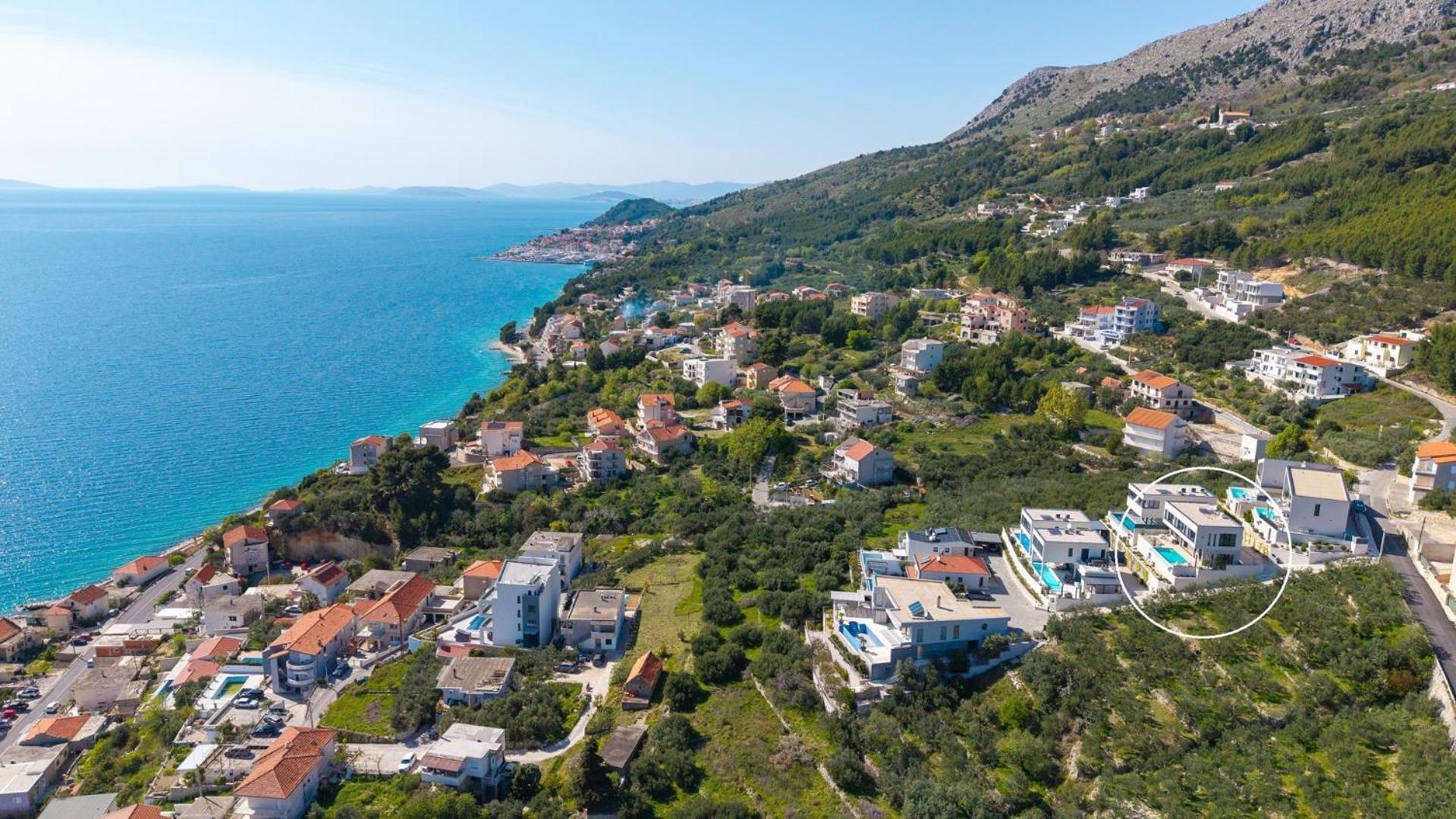 New! Ocean View Villa Jesenice  Ngoại thất bức ảnh