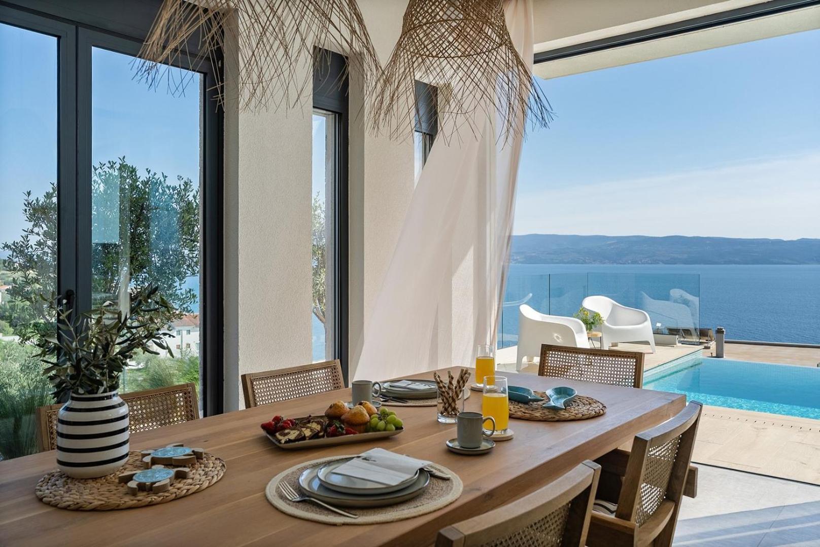 New! Ocean View Villa Jesenice  Ngoại thất bức ảnh